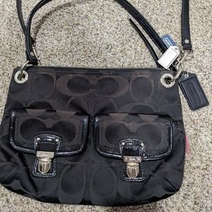 Black coach bag